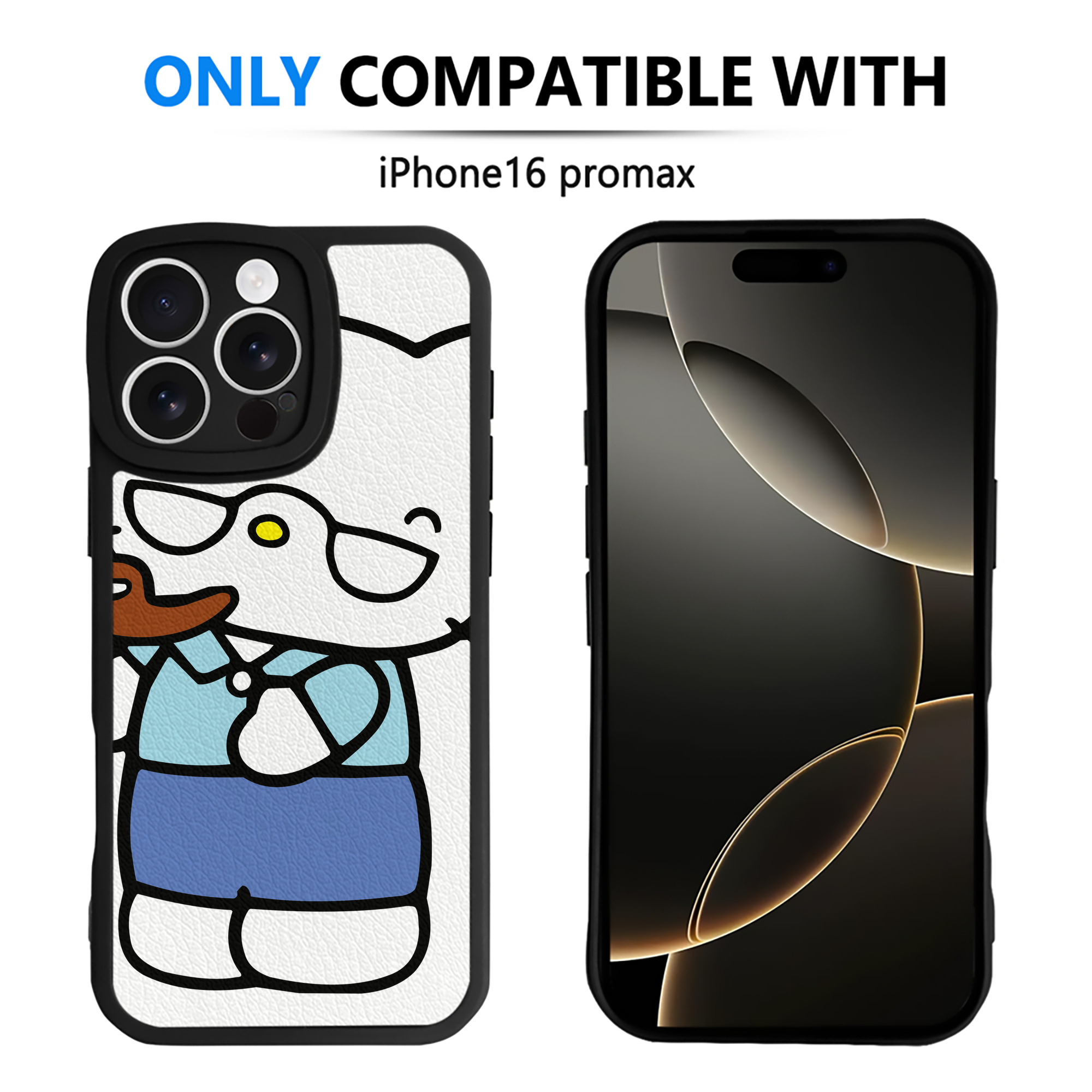 （画像用） Hello Kitty ハローキティ 【iPhone 16シリーズ対応】シリコンスマホケース（レザー調） 材質：シリコン